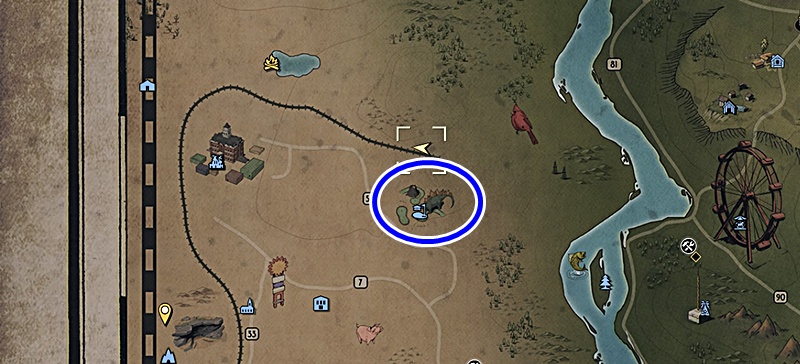 ディノピークミニゴルフの場所