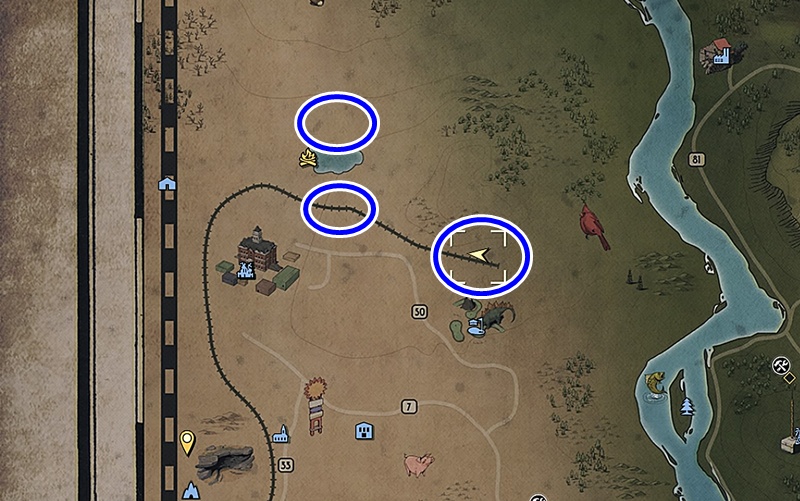 ラッドホッグの場所